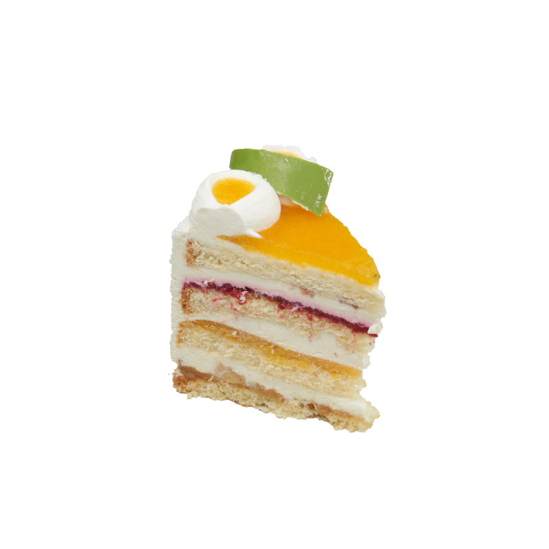 Fruit round cake